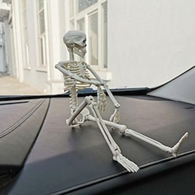 Halloween Car Dashboard Decorations Cartoon Funny Skull Creative Car Ornaments miniinthebox