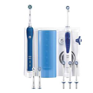 Oral B Oxyjet Cleaning System + Pro2000 Tooth Brush - Oxyjet, Water Enriched With Air Microbubbles For Deep And Precise Clean, Gentle Gum Massage, Preventing Bacterial Plaque Development.