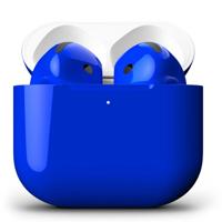 Merlin Craft Customized Apple Airpods 4 ANC Blue Glossy
