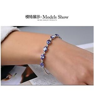 LUCKY DOLL Colorful Series  Hot Selling European And American Creative Sapphire Bracelet LKH093 Lightinthebox