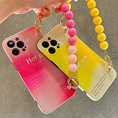 Phone Case For Apple Back Cover iPhone 12 Pro Max 11 SE 2020 X XR XS Max 8 7 Shockproof Dustproof Word / Phrase Geometric Pattern TPU miniinthebox