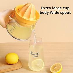 Manual Juicer Hand Household Fruit juicer Orange Lemon Juice Cup Extrusion Juicer Lightinthebox