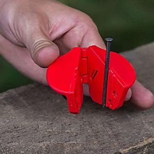 Safety Nailer Protection Finger Carpentry Small Screw Manual Plastic Nail Holder Industrial Hand Protector Woodworking Tool miniinthebox