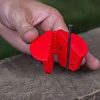 Safety Nailer Protection Finger Carpentry Small Screw Manual Plastic Nail Holder Industrial Hand Protector Woodworking Tool miniinthebox - thumbnail