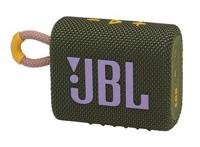 JBL Go 3 Green Portable Waterproof Wireless Speaker - thumbnail