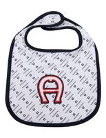 Logo Pima Cotton Bib - Navy Logo Pima Cotton Bib - Navy