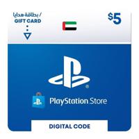 Sony PSN PlayStation Network Wallet Top Up 5 USD - (UAE) (Digital Code) - thumbnail