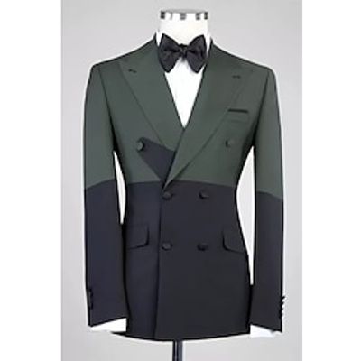 Red Royal Blue Men's Wedding Prom Suits Patchwork Colorblock 2 Piece Daily Business Plus Size Double Breasted Six-buttons 2023 Lightinthebox Red Royal Blue Men's Wedding Prom Suits Patchwork Colorblock 2 Piece Daily Business Plus Size Double Breasted Six-buttons 2023 Lightinthebox