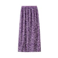 Women's Skirt Sparkly Skirt Straight Midi Polyester Black Yellow Pink Purple Skirts Summer Sequins Split Ends High Waist Elegant Fashion Party Street One-Size Lightinthebox - thumbnail