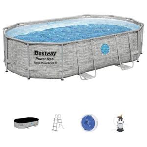 Bestway Pool Set Power Steel Vista 488X305X107cm - 56946