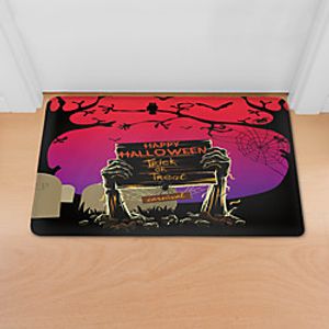 Rectangle Area Rugs Hand Tufted Flannelette Non Skid Halloween Skull Halloween Skull miniinthebox