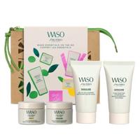 Shiseido Waso Esentials On The Go (W) Set (Oil Clener 30ml + Cream 15ml + Sleep Mask 15ml + Scrub M)