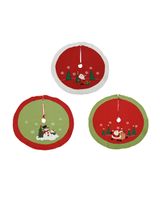 Kaemingk Decoris Tree Skirt Felt Assorted 1 Piece