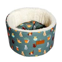 Danish Design Fatface Mischievous Cats Cosy Cat Bed - 50Cm