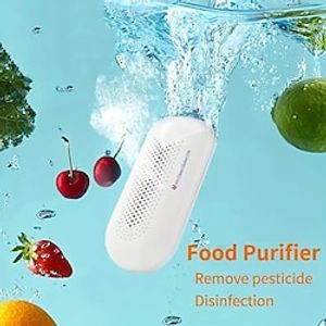 Portable Fruit And Vegetable Cleaning Purifier Meat Vegetables And Fruit Disinfection Cleaning Machine Automatic Household To Farm Residue Vegetable Washing Machine Lightinthebox