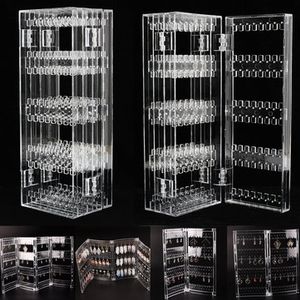 Earrings Ear Studs Necklace Jewelry Display Rack Stand Organizer Holder Case Box