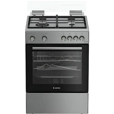 Ariston 4 Burner Gas Cooker 60cm Inox Ariston 4 Burner Gas Cooker 60cm Inox
