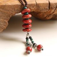 Handmade Bead Sweater Necklace