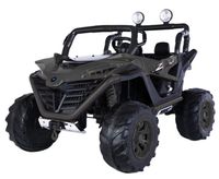 Megastar Ride-On 12 V Torch UTV Electric 4x4 Kids Car - Black (UAE Delivery Only)