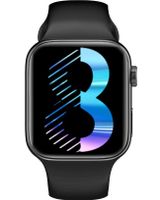 Kenneth Scott Unisex Black Dial Smart Watch - KS-8SE-BLACK