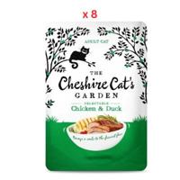The Cheshire Cat's Garden Chicken & Duck Wet Cat Food 8x85G