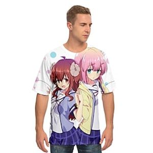 Inspired by The Demon Girl Next Door Yoshida Yuuko Cosplay Costume T-shirt 100% Polyester Pattern Harajuku Graphic Kawaii T-shirt For Men's  Women's  Couple's Lightinthebox
