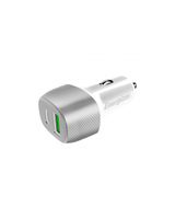 Energizer D38WS Car Charger PD QC3 with 20W USB-C & 18W USB-A Port White