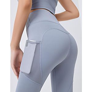 Women's Sporty Yoga Breathable Sports Daily Sweatpants Pants Solid Colored Ankle-Length Black Blue Purple Blushing Pink Gray miniinthebox