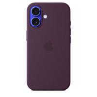 Apple iPhone 16 Silicone Case with MagSafe - Plum - thumbnail