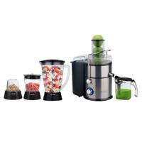 Sonashi 4 In 1 Juicer Blender Silver Black - SJB-401