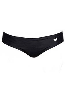 Women Sexy Heart Cut Bikini Bottom Hollow Butt Thongs Swimwear