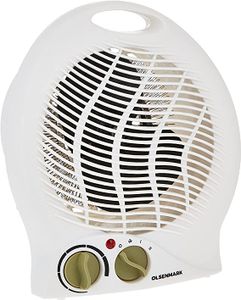 Olsenmark Fan Heater/2 Heat Setting/Temp Contrl1x8-(White)-(OMFH1737)