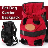 Pet Dog Cat Puppy Mesh Sling Carrier Backpack - thumbnail