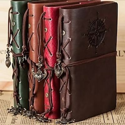 1pc Retro Notebook Diary Notepad Literature PU Leather Note Book Stationery Gifts Traveler Journal Planners Office School Supplies Lightinthebox 1pc Retro Notebook Diary Notepad Literature PU Leather Note Book Stationery Gifts Traveler Journal Planners Office School Supplies Lightinthebox