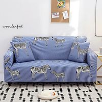 2021 New Stylish Simplicity Print Sofa Cover Stretch Couch Slipcover Super Soft Fabric Retro Hot Sale Couch Cover miniinthebox - thumbnail