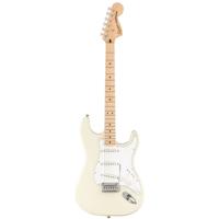 Fender Affinity Series Stratocaster Electric Guitar Maple Fingerboard/White Pickguard - Olympic White