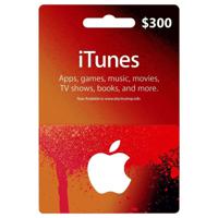 Apple iTunes Gift Card (US) - USD 300 (Digital Code)