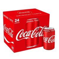 Coca Cola Regular Can 330ml Pack of 24