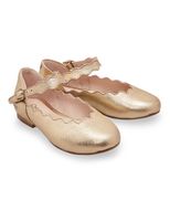 Chloe Kids Single Sole Ballerinas - Golden - thumbnail