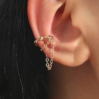 1 Pair Drop Earrings Ear Cuff For Women's Party Evening Gift Date Alloy Fancy Fashion Lightinthebox