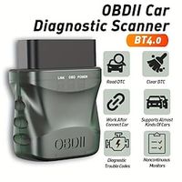 BT OBDII V15-1 Car Diagnostic Scanner For IPhone  For Android Fault Code Reader With Automatic Scanning Check Engine Light Code Reader For OBD2 Lightinthebox - thumbnail