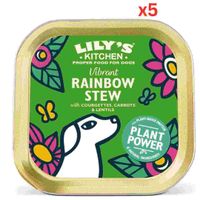 Lily'S Kitchen Vibrant Rainbow Stew Wet Dog Food (150G) (Pack Of 5) - thumbnail