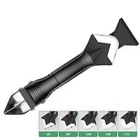 Silicone Scraper Glue Remover Knife Angle Beauty Crevice Spatula Tool Grout Scraper Kit 5 in1 Multifunction Coner Caulking Tool Lightinthebox - thumbnail