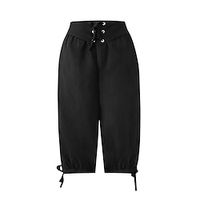 Retro Vintage Medieval Renaissance 17th Century Pirate Pants Pirate Viking Men's Masquerade Performance LARP Ren Faire Pants Lightinthebox