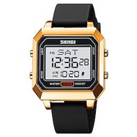 SKMEI Men Digital Watch Fashion Casual Wristwatch Luminous Alarm Clock Countdown Calendar Silicone Watch Lightinthebox