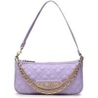 Love Moschino Chic Purple Faux Leather Shoulder Bag (LOMO-12158)