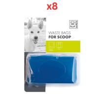 M-Pets Waste Bags For Scoop (30 Bags) (Pack of 8)