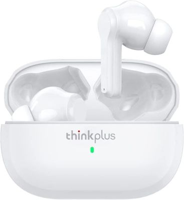 Lenovo Thinkplus True Wireless Earphone Bluetooth Livepods LP1S - White Lenovo Thinkplus True Wireless Earphone Bluetooth Livepods LP1S - White