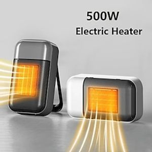 Portable Electric Heater Room PTC Heating Stove Fan Hand Warmer Camping Radiator for Home Winter Bedroom Travel Lightinthebox