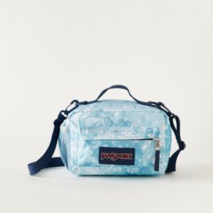 Jansport Printed Lunch Bag with Detachable Strap and Zip Closure